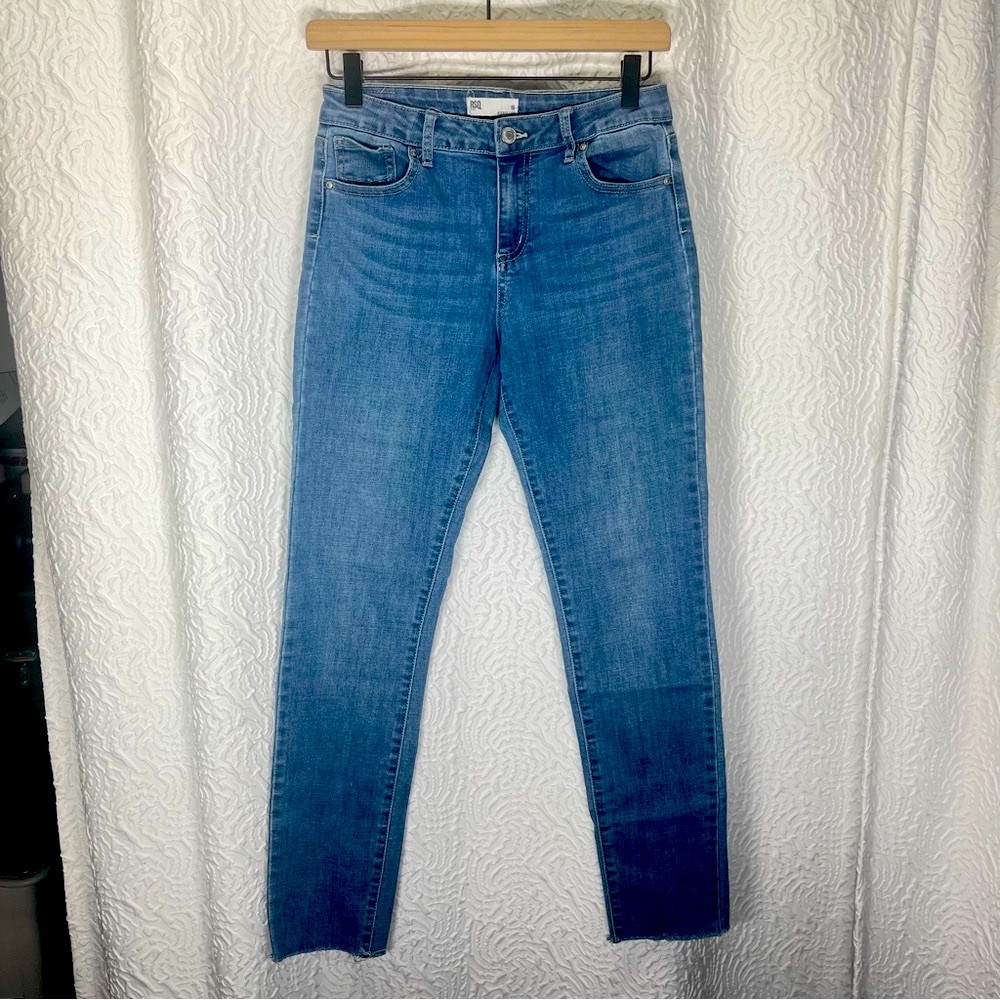RSQ JEANS Mid-Rise Cuff Jeans - Girls Size 16